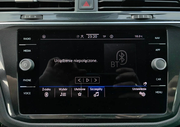 Volkswagen Tiguan cena 99990 przebieg: 48000, rok produkcji 2021 z Kobylin małe 352